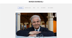 Desktop Screenshot of marziobarbagli.com